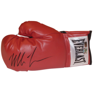 Mike Tyson Autographed Everlast Red Boxing Glove - Tyson Hologram